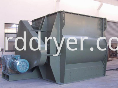 High Speed Industrial Horizontal Mixture Machine with Paddle Agitator